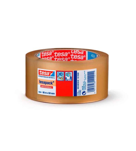 TESA CLEAR PACKING TAPE 50MM 66M