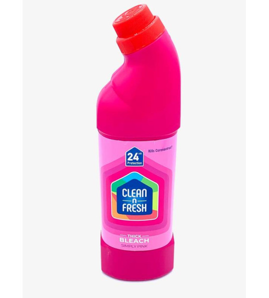 CLEAN & FRESH THICK BLEACH 750ML PINK