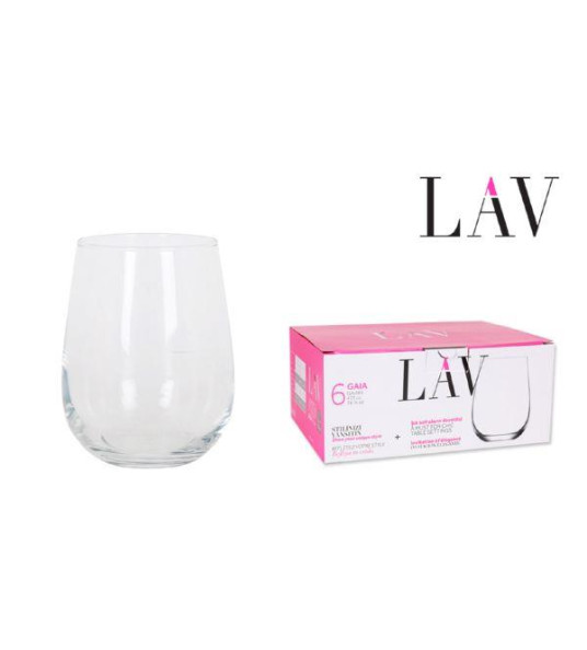 BARREL TUMBLERS 475CC 6PC GAIA
