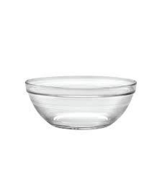 DURAEX CLEAR GLASS BOWL 26CM