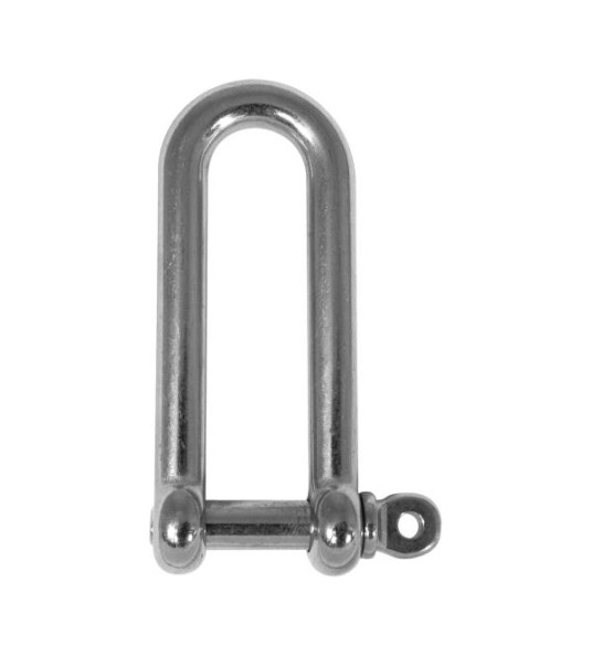 LONG SHACKLE 6MM STAINLESS STEEL