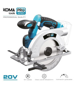 CIRCULAR SAW 20V BARE  KOMA PRO