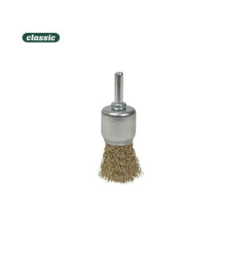 WIRE BRUSH END TYPE 6/12MM
