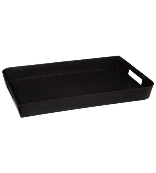 DARK GREY MELAMINE TRAY 45X30MM