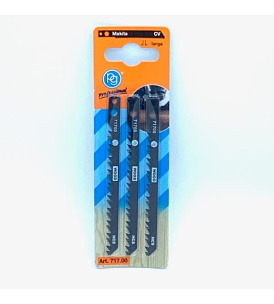 PG 3PC HCS JIGSAW BLADES FOR MAKITA