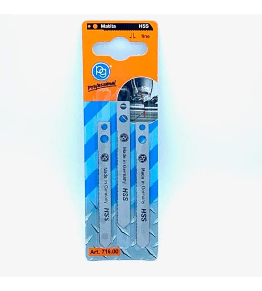 PG 3PC HSS JIGSAW BLADES FOR MAKITA