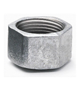 GALVANIZED FEMALE SCREW CAP 1``