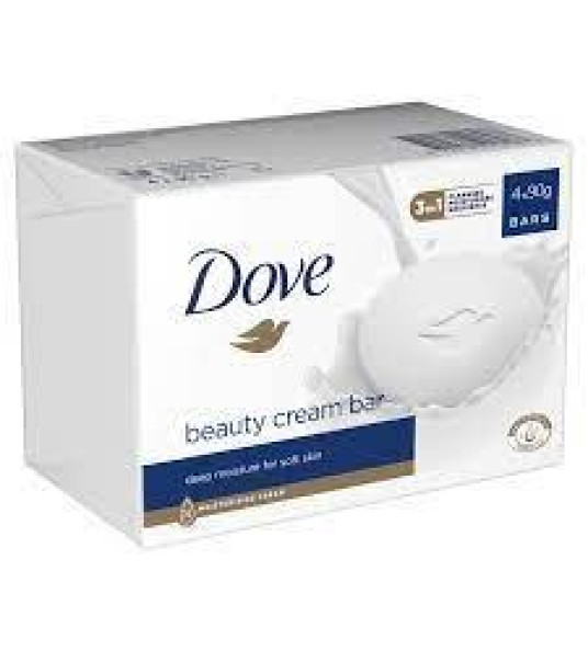 DOVE SOAP BARS 90G PACK OF 4