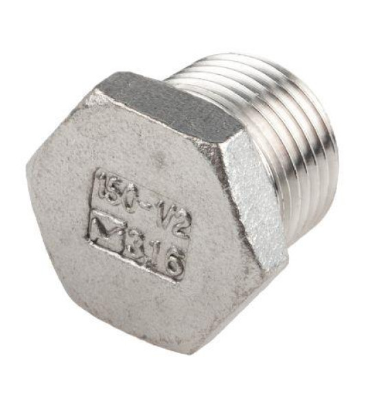 PLUG 3/4`` BSP A4 STAINLESS STEEL