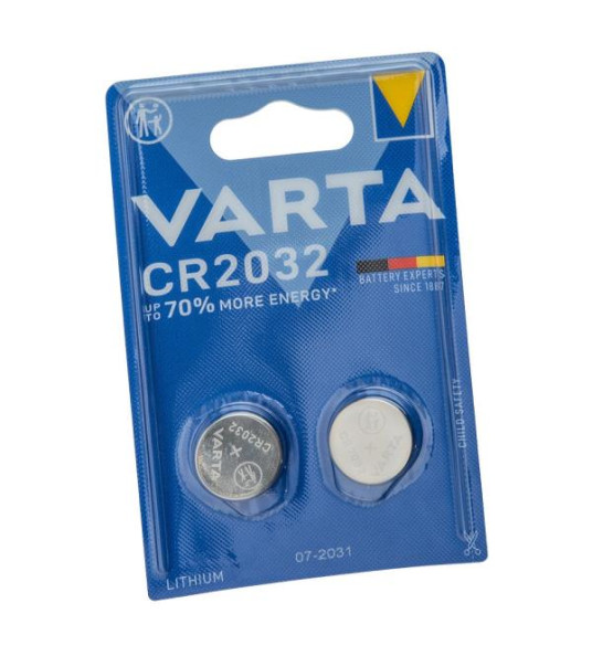VARTA BATTERY CR2032 2PCS