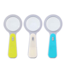 MAGNIFYING GLASS ILLUMINATED 2AA NOT INCL MAGNIFYING GLASS ILLUMINATED 2AA NOT INCL