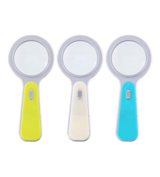 MAGNIFYING GLASS ILLUMINATED 2AA NOT INCL