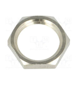 CP BRASS HEXAGON LOCK NUT M20 CP BRASS HEXAGON LOCK NUT M20