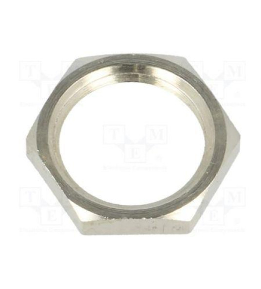 CP BRASS HEXAGON LOCK NUT M20