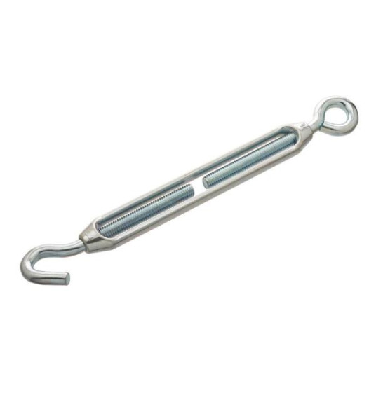 GALVANIZED TURNBUCKLE 10MM HOOK/EYE