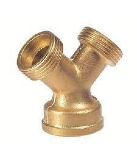 BRASS Y JOINT FOR TAP 3/4``
