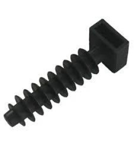 WALL PLUG BASE FOR CABLE TIE 9MM Ø8MM