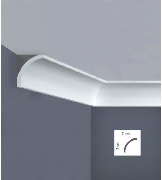 POLYSTYRENE COVING JS3 70X70X200CM