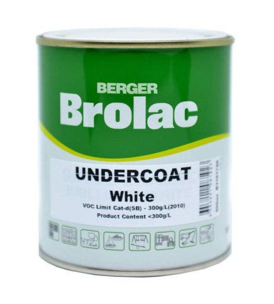 BROLAC UNDERCOAT WHITE 2.5L