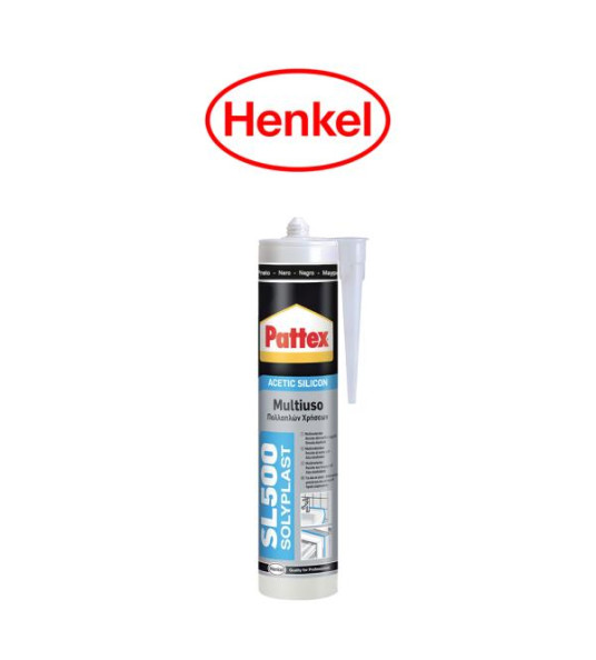 PATTEX SILICONE SEALANT BLACK 280ML