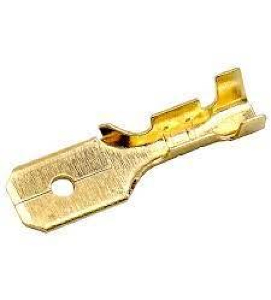 NON-INSULATED MALE SPADE TERMINAL 6.35MM