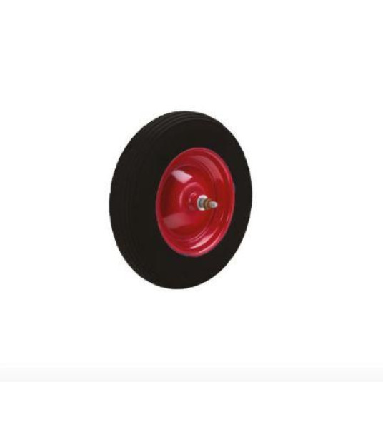 WHEEL INF 3.50-8 MET RED RIM 12MM SHAFT