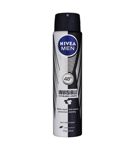 NIVEA MEN DEO SPRAY POWER BLACK 250ML