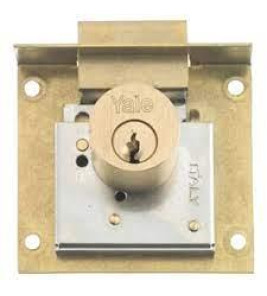 YALE CABINET RIM LOCK 820 30MM