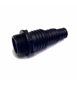 STEPPED PVC HOSE NOZZLE 1 1/4`` X 25-32-40MM STEPPED PVC HOSE NOZZLE 1 1/4`` X 25-32-40MM