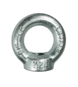 LIFTING EYE M6 FEMALE DIN582 GALVANIZED