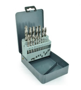 25PC HSS DRILL BITS 1-13MM