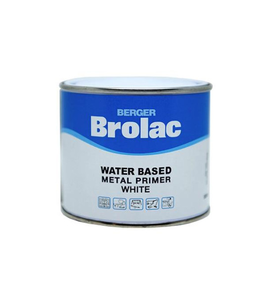 BROLAC WATER BASED WHITE METAL PRIMER 500ML
