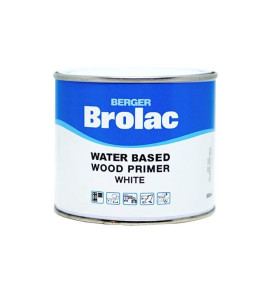 BROLAC WATER BASED WHITE WOOD PRIMER 500ML BROLAC WATER BASED WHITE WOOD PRIMER 500ML