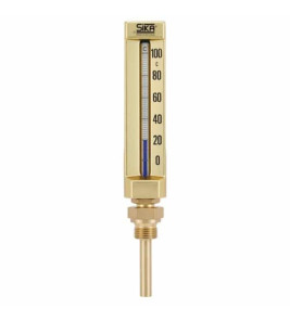 THERMOMETER 174B 0-100°C 40MM 1/2`` STRAIGHT