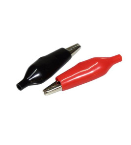 CROCODILE CLIP 31MM RED