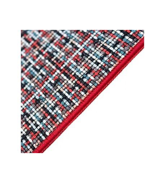 CARPET PIXEL RED 50X120CM