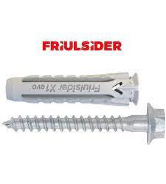 FIXING SCREW 12X60MM ZP HEXAGON HEAD