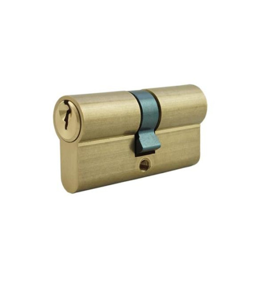 CYLINDER `EURO` 90MM BRASS