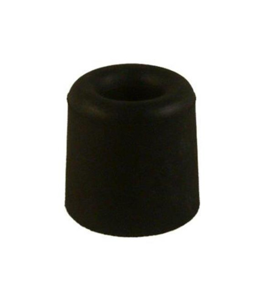 RUBBER DOOR STOPPER 40X40MM BLACK