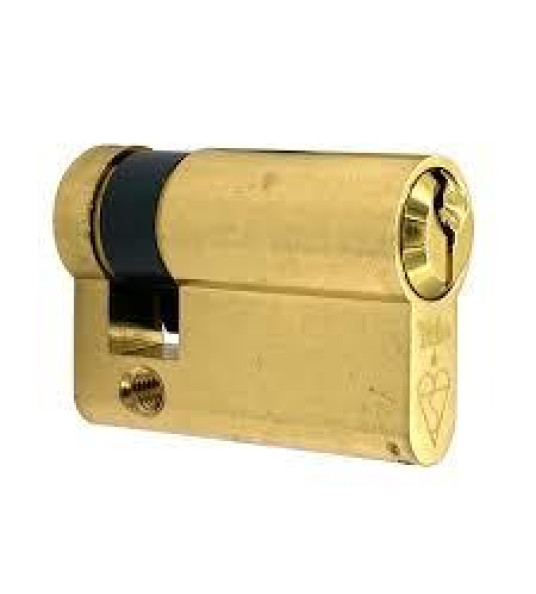 BRASS EURO HALF CYLINDER C1041110 30.5/10MM