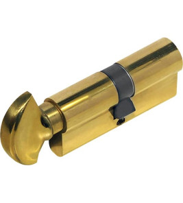 BRASS EURO CYLINDER 80MM (40.5/40.5) WITH KNOB BRASS EURO CYLINDER 80MM (40.5/40.5) WITH KNOB