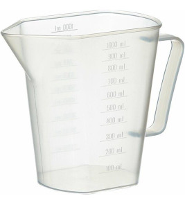 LUX PLASTIC MEASURING JUG 1L LUX PLASTIC MEASURING JUG 1L