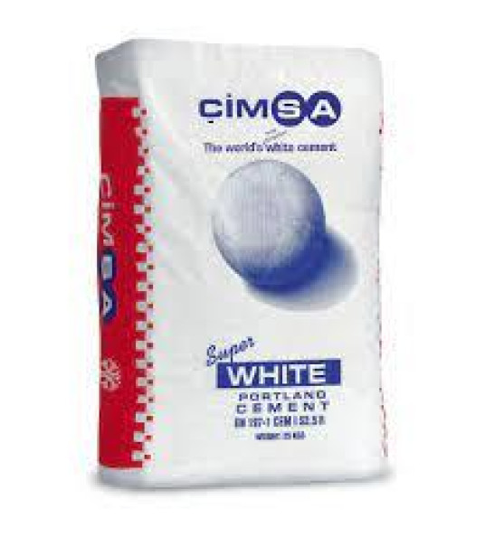WHITE CEMENT 25KG 52.5R