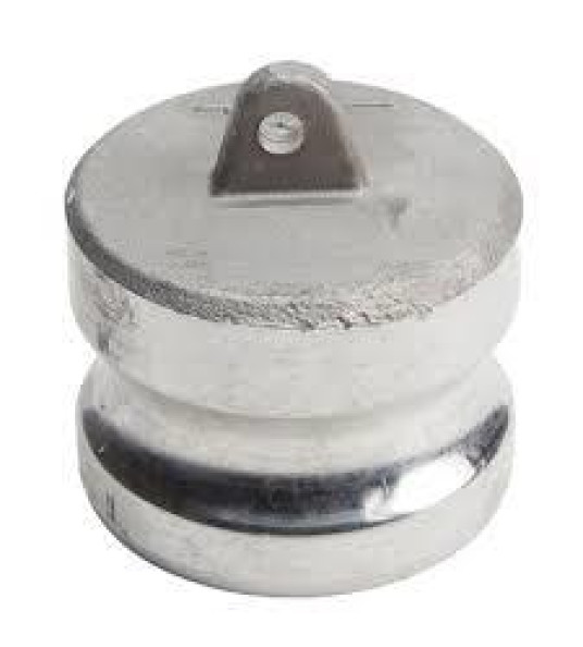 CAM & GROOVE MALE DUST PLUG DP 2`` ALUMINIUM
