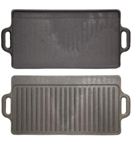 KITCHENCRAFT REVERSIBLE GRIDDLE 45X23CM