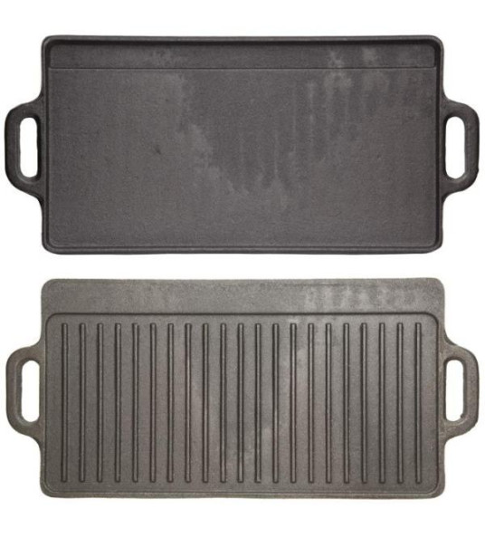 KITCHENCRAFT REVERSIBLE GRIDDLE 45X23CM