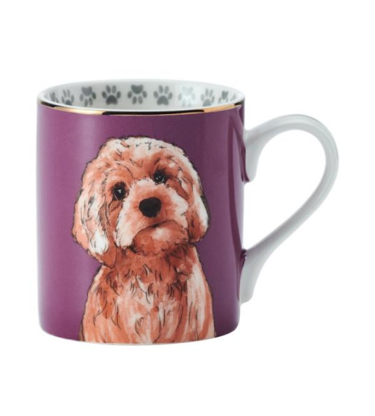 MIKASA FINE CHINA MUG POODLE 280ML