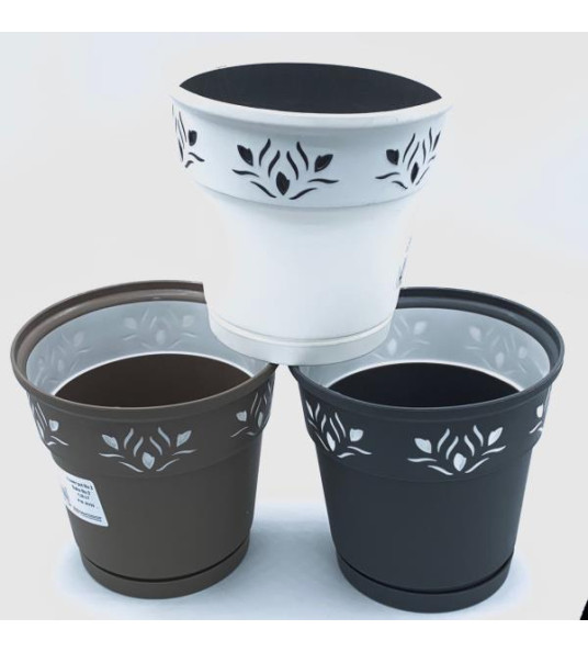 FLOWER POT NO.4 20CM 4L BEE HOME