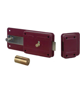 CISA FIXED CYLINDER LOCK LOCK 6T 50MM 55054.50.1