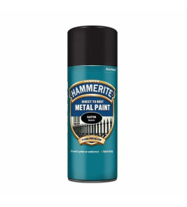 HAMMERITE SATIN BLACK AEROSOL